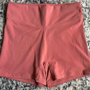 BALANCE logo shorts - sunstone